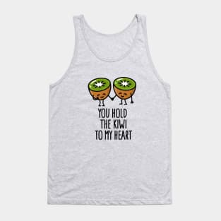 You hold the kiwi to my heart Kawaii cute couple Tank Top